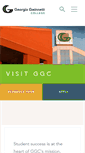 Mobile Screenshot of ggc.edu